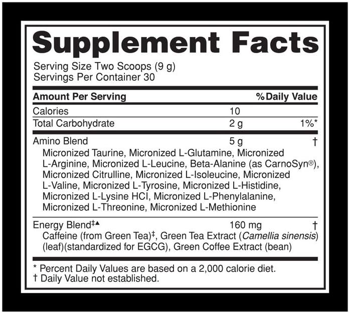 Optimum Nutrition Amino Energy