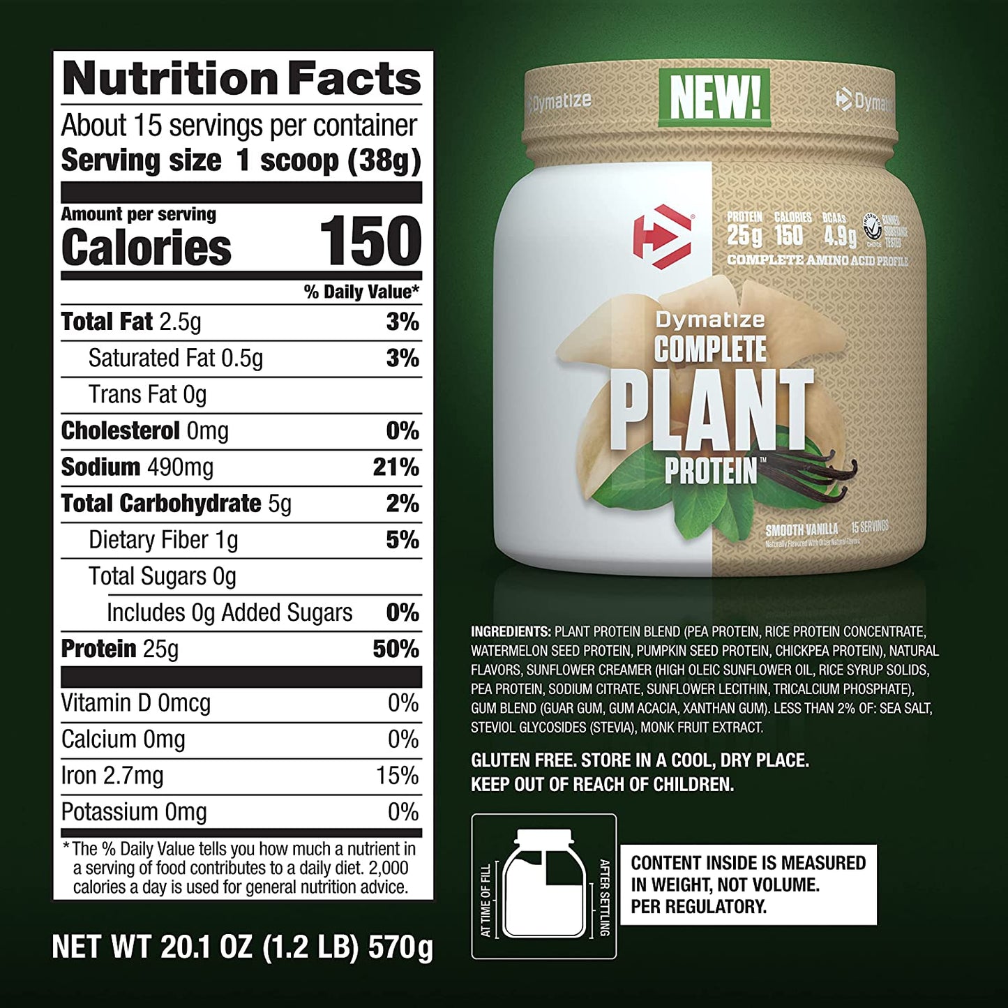 Dymatize Complete Plant Protein