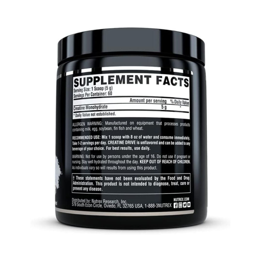 Nutrex Research Creatine Monohydrate Powder