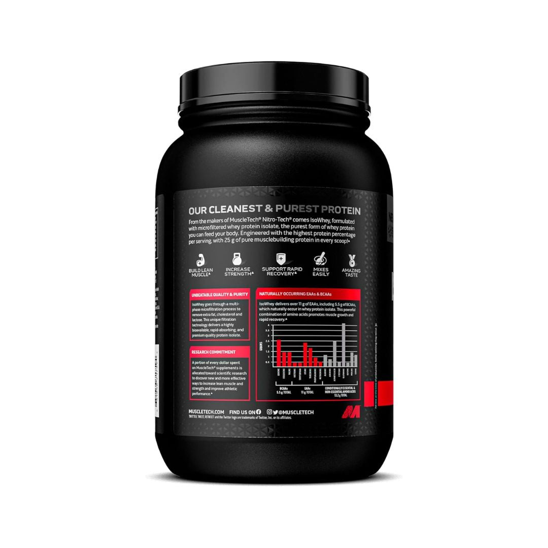 MuscleTech IsoWhey