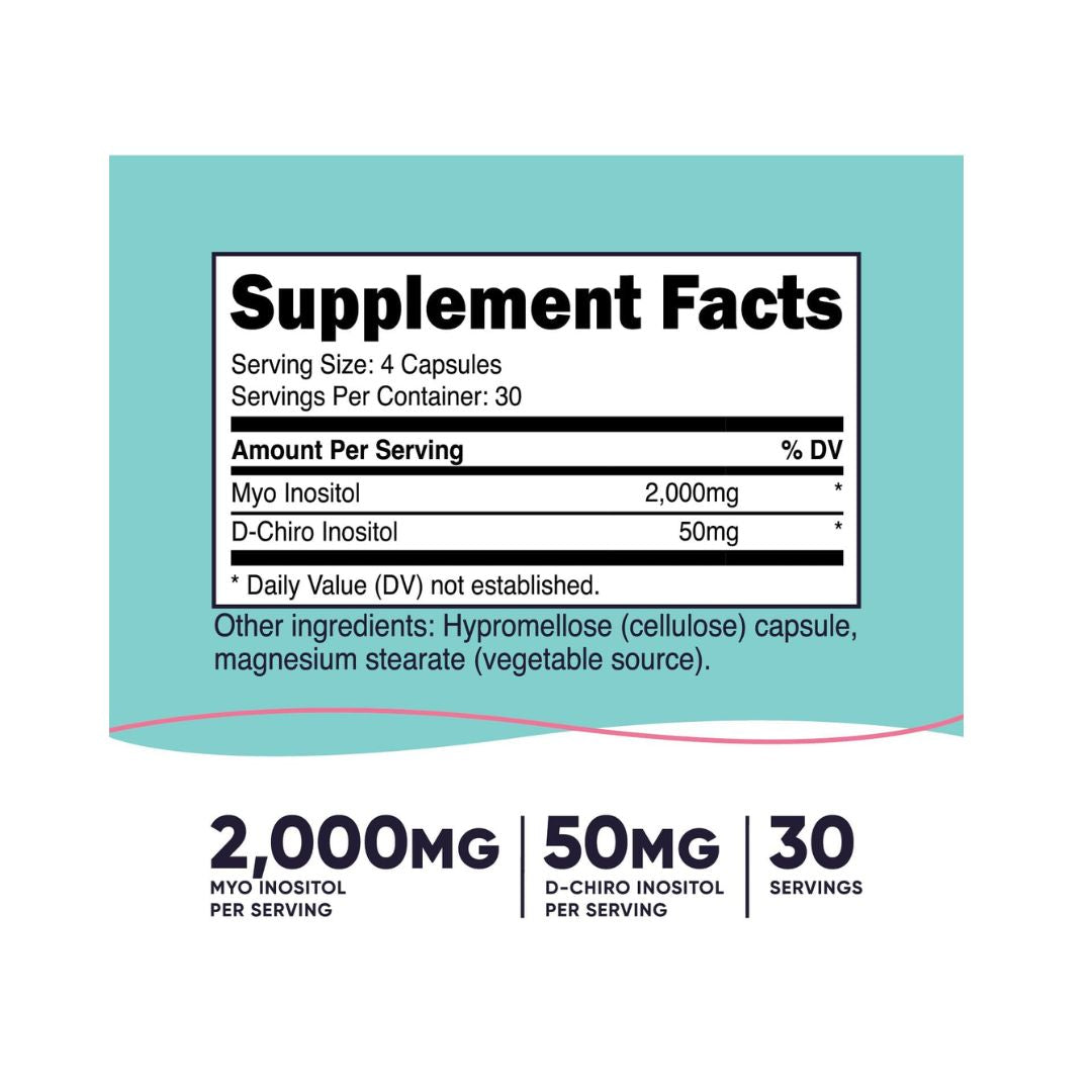 Nutricost Myo Inositol & D-Chiro Inositol