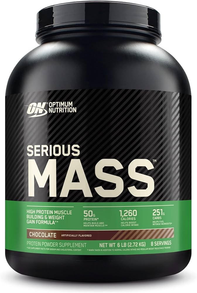 Optimum Nutrition Serious Mass Weight Gainer Protein Powder